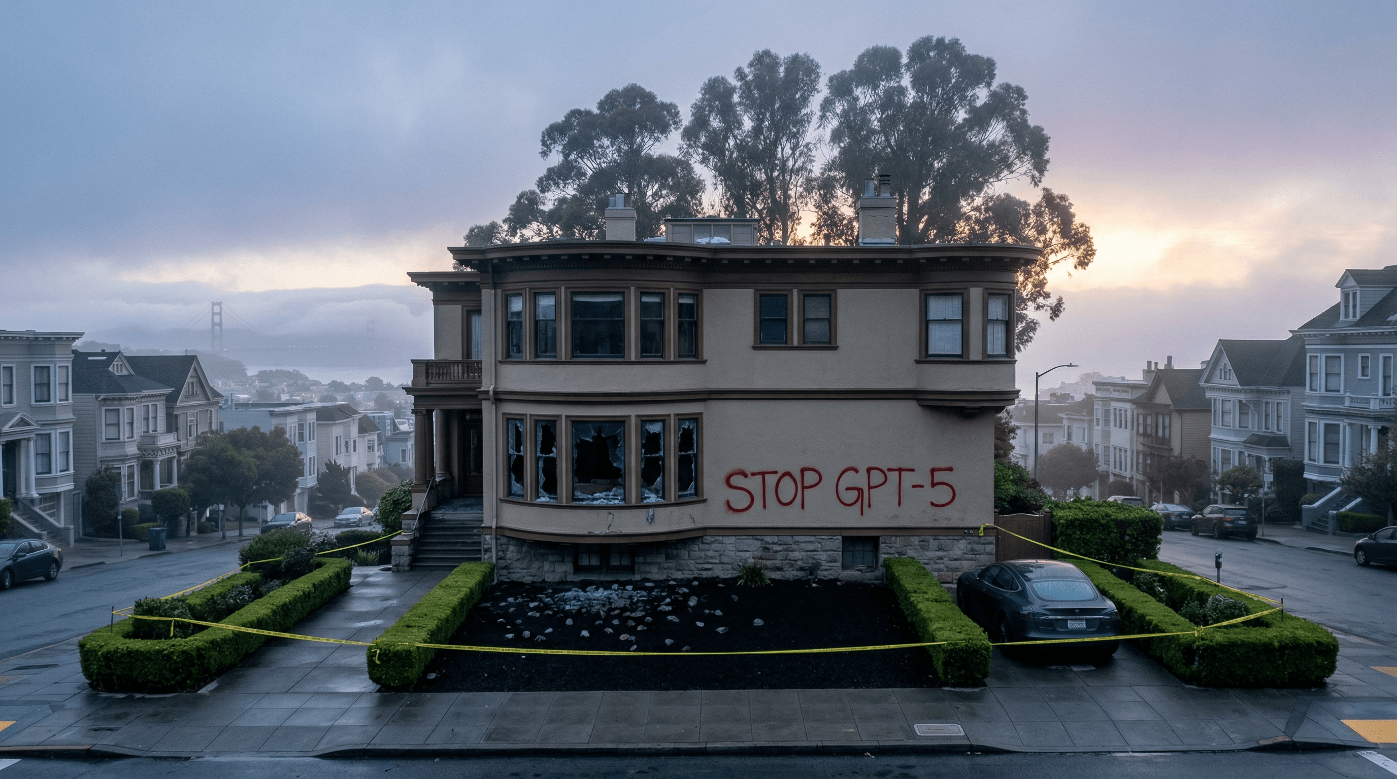 Sam Altman AI Anxiety Sparks SF Home Vandalism