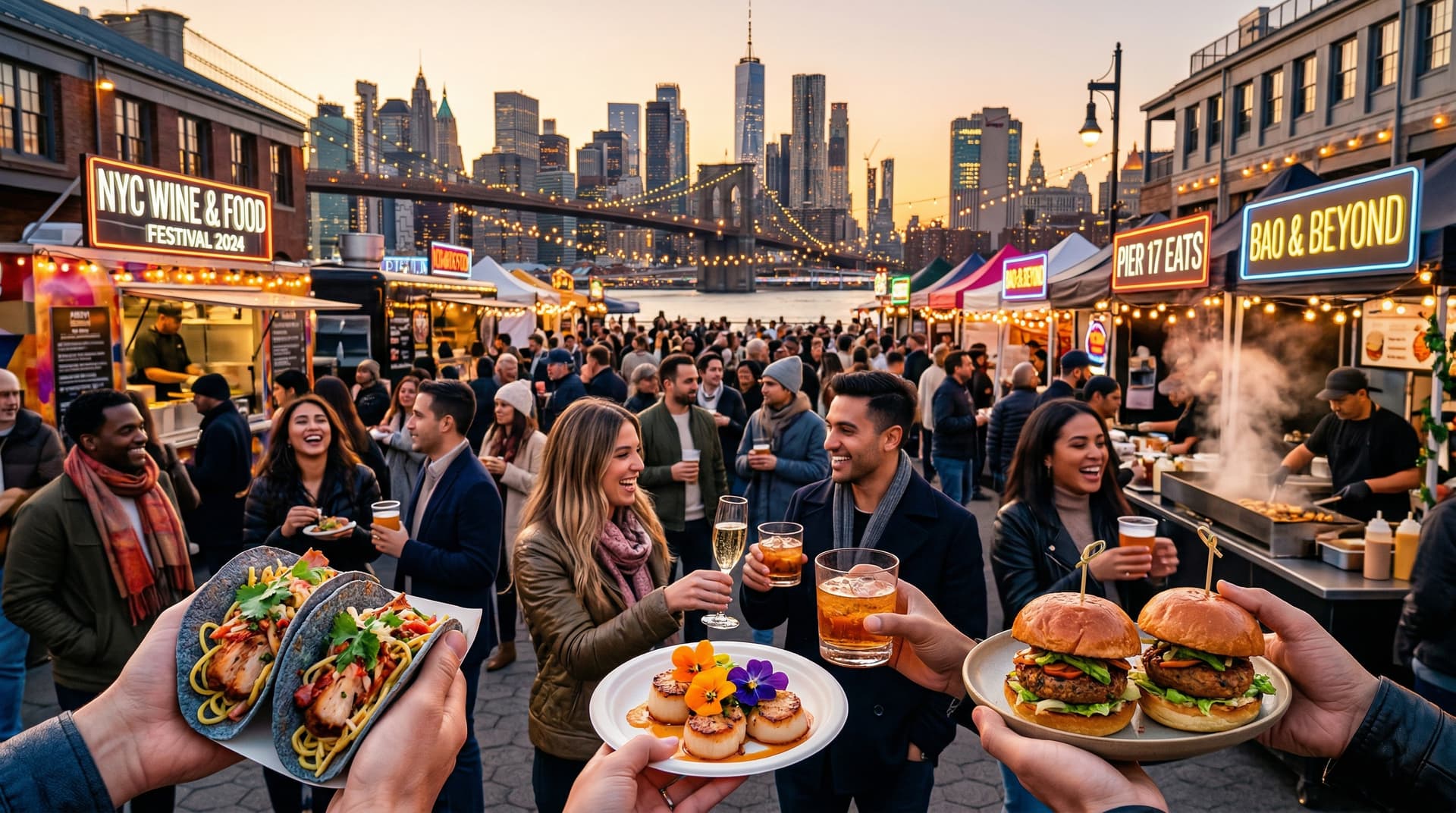 NYC Wine & Food Festival 2024 Ignites Urban Food Scene