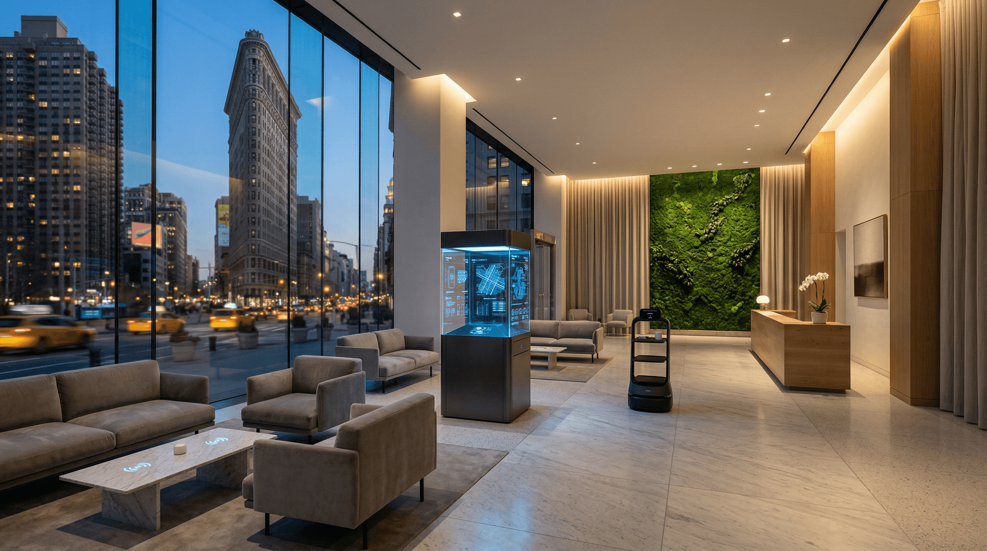 AI Hotels Debut in NYC Flatiron, Cut Costs 35%
