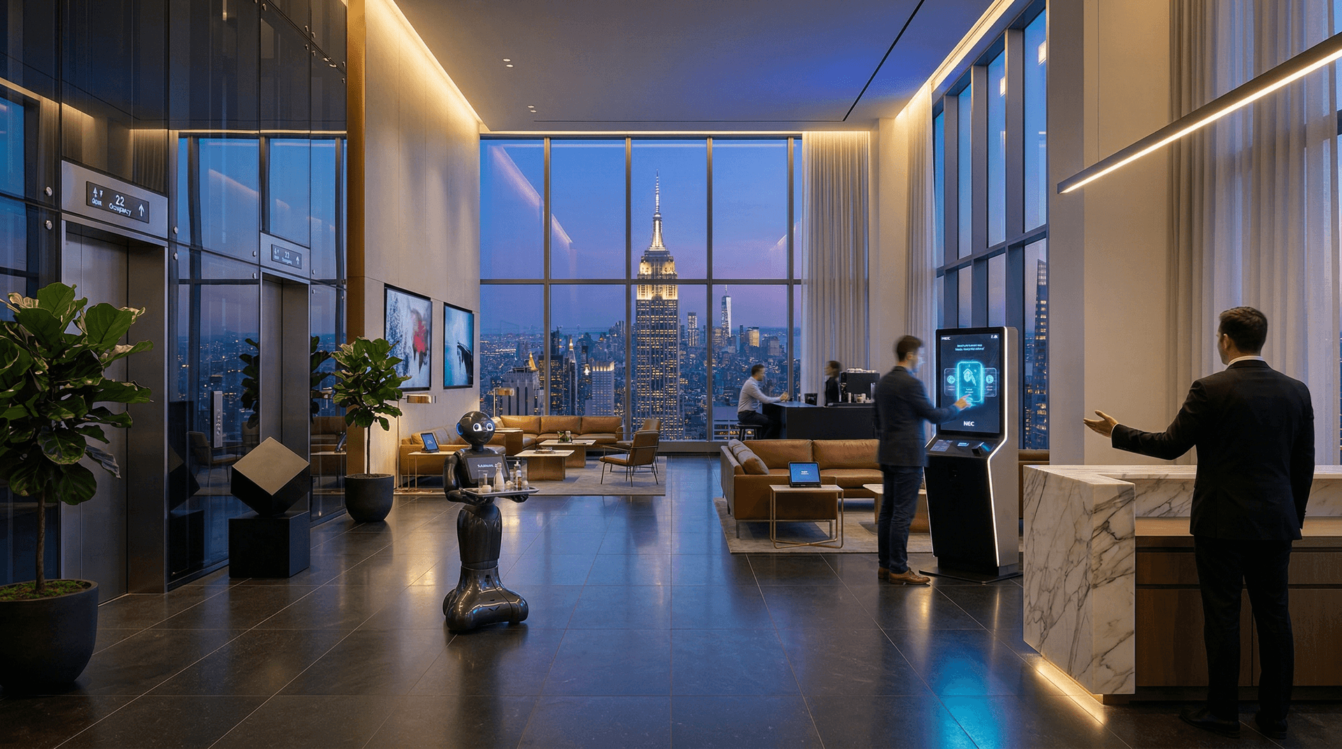 AI Hotel Operations Hit 70% Efficiency in Manhattan