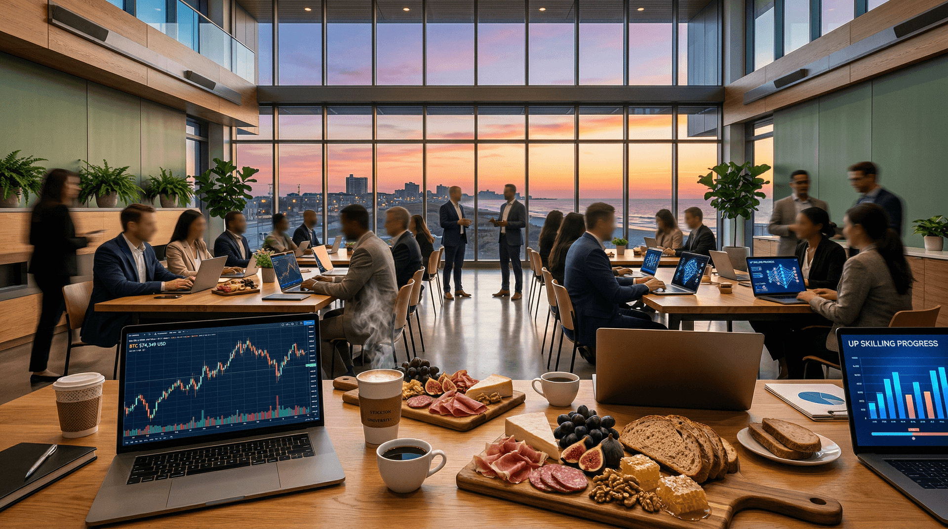 Stockton AI Conference Spotlights Urban Food Upskilling at $74K BTC