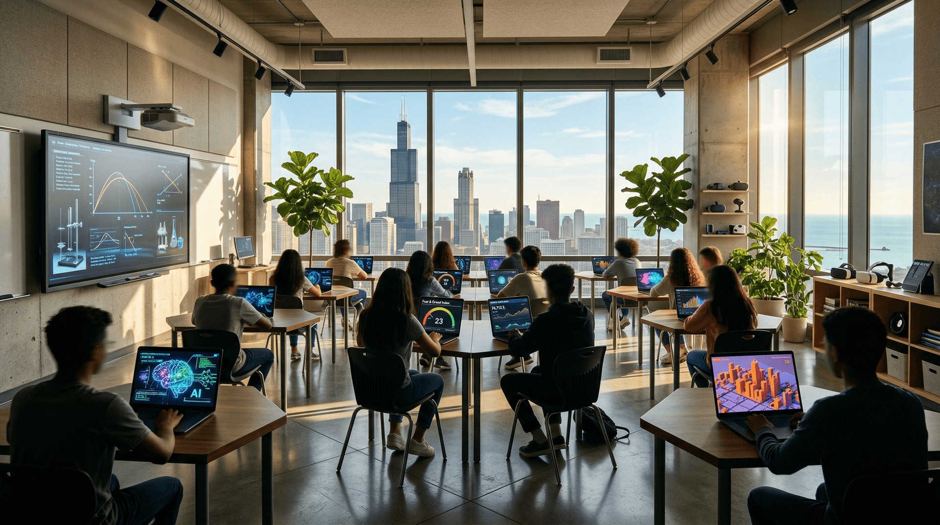 AI in Chicago Classrooms Launches BTC Integration at $74,712 with Crypto Tools