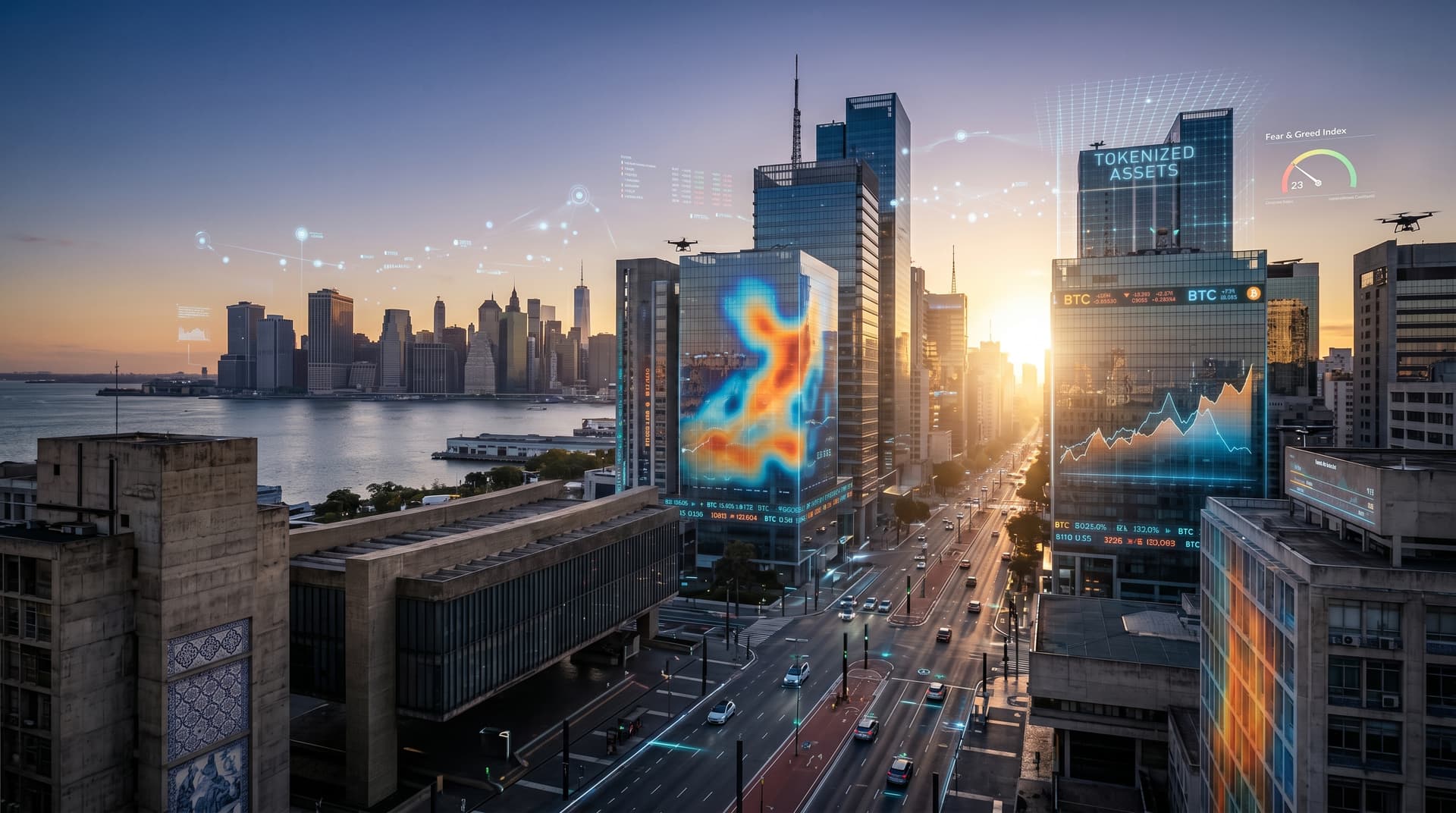 AI Real Estate Tech Boosts Urban Investments as Bitcoin Hits $74,990